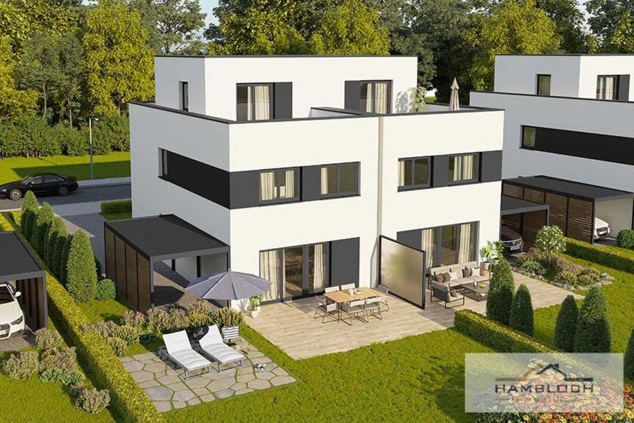 Beispiel Doppelhaus Wohngrundst�ck Bergisch Gladbach