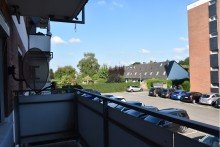 Blick vom Balkon Sanierte 2-Zimmer Wohnung in idyllischer und ruhiger Lage!  Inklusive Tiefgaragenstellstellplatz!