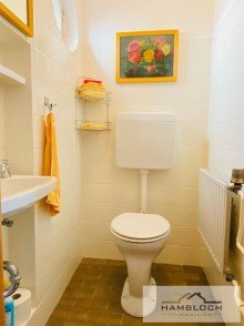 G�ste WC Erdgeschoss Charmantes Einfamilienhaus in Bergisch Gladbach /Katterbach